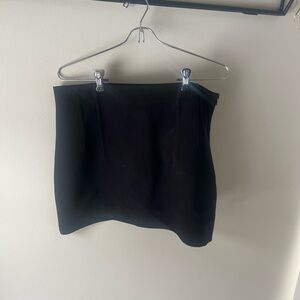 Zara Black Pencil Mini Skirt